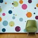 Wall Stencils, Polka Dot Mural for Baby Girls Room, 10 Wall Stencils for Girls Room Wall Mural