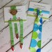 Baby Boy / Toddler Necktie and Suspenders in Turquoise Lime Dot and Green Monkey Suspenders