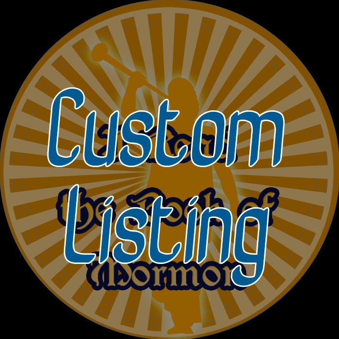 Custom Listing // grukimbe