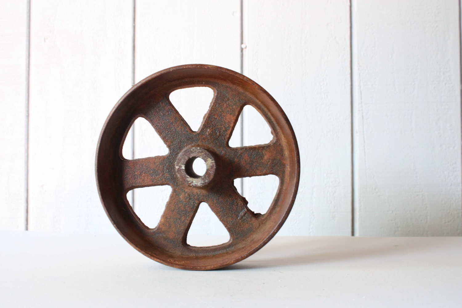 Small Pulley Wheel // Industrial Display