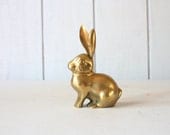 Brass Bunny Rabbit // Solid Brass