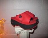platform foam sandals 7 1/2
