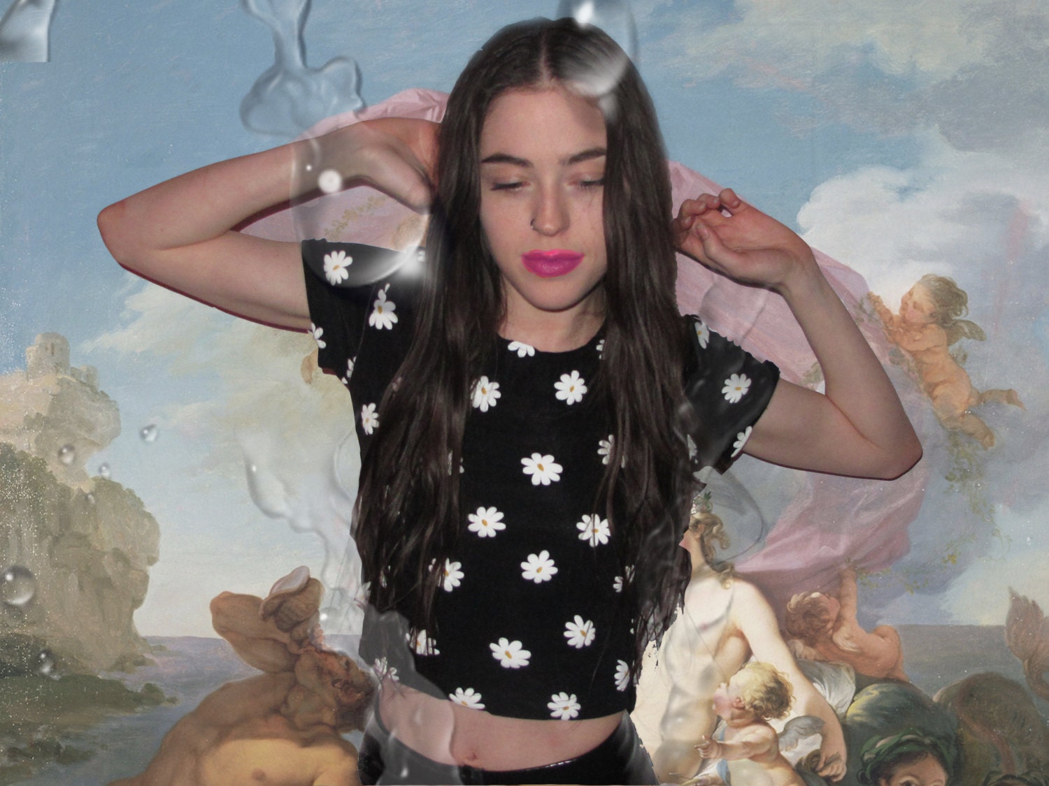 rare and hugely sought after puff daisy top S
