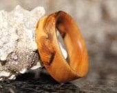 Size 10 1/2 - Olive Wood Ring