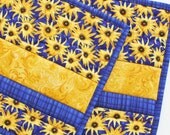 Sun-tastic - Handmade Quilted Potholders