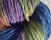 The Governor, The Walking Dead inspired colorway, Handpainted Tough Love Sock Yarn