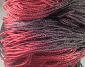 Sale, Drogon, Game of Thrones book version inspired colorway, Handpainted Deuces Glitter Sock Yarn