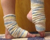 Yoga Socks in Pastels Mostly Bamboo -- for Yoga, Pilates, Dance, Pedicures