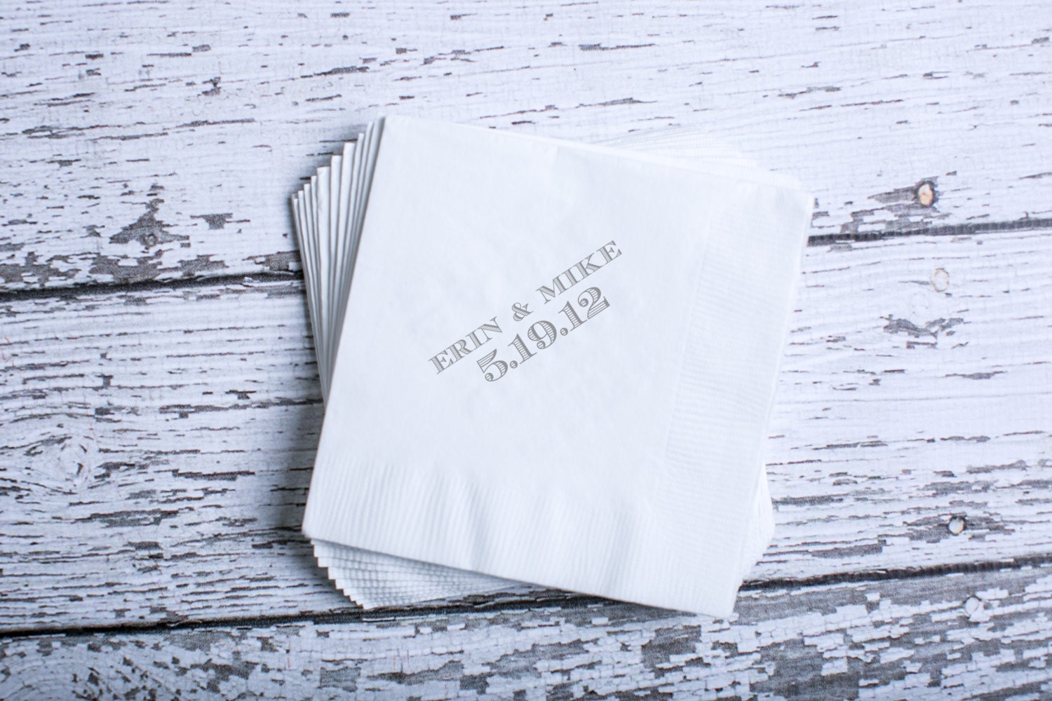Wedding Cocktail Napkins - Beverage Napkin 400