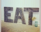 Vintage EAT letters 