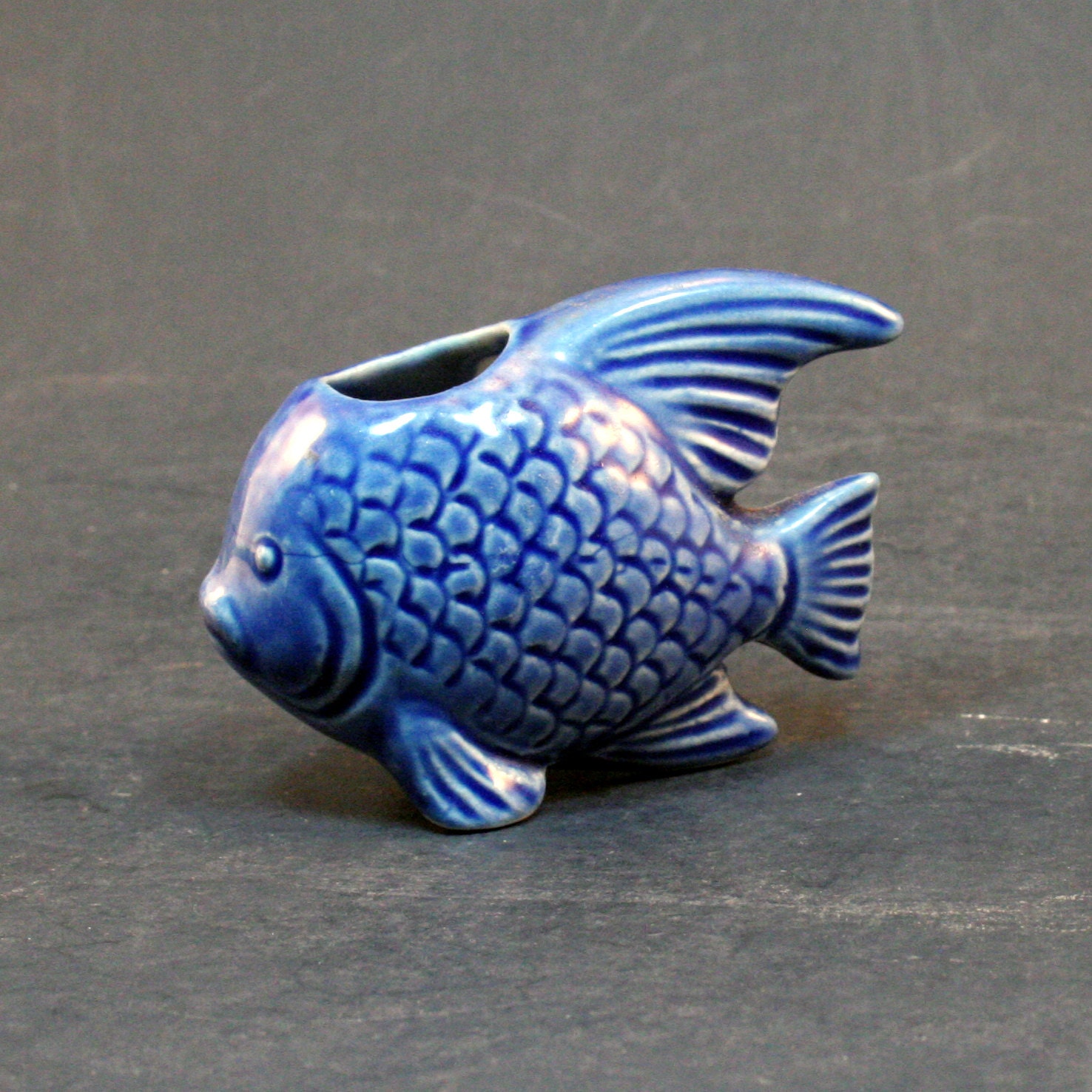 Vintage Fish Toothpick holder - KMart