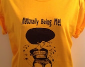 Gold  Naturally Being Me/Afro Love Sistaboom T shirt