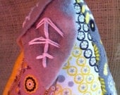 Pear pincushion yellows and grey flowers and fancy fresh