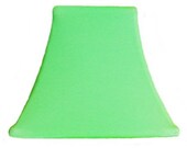 Mint Spandex Slip Cover for your exsisting lampshade - stretches to fit perfectly