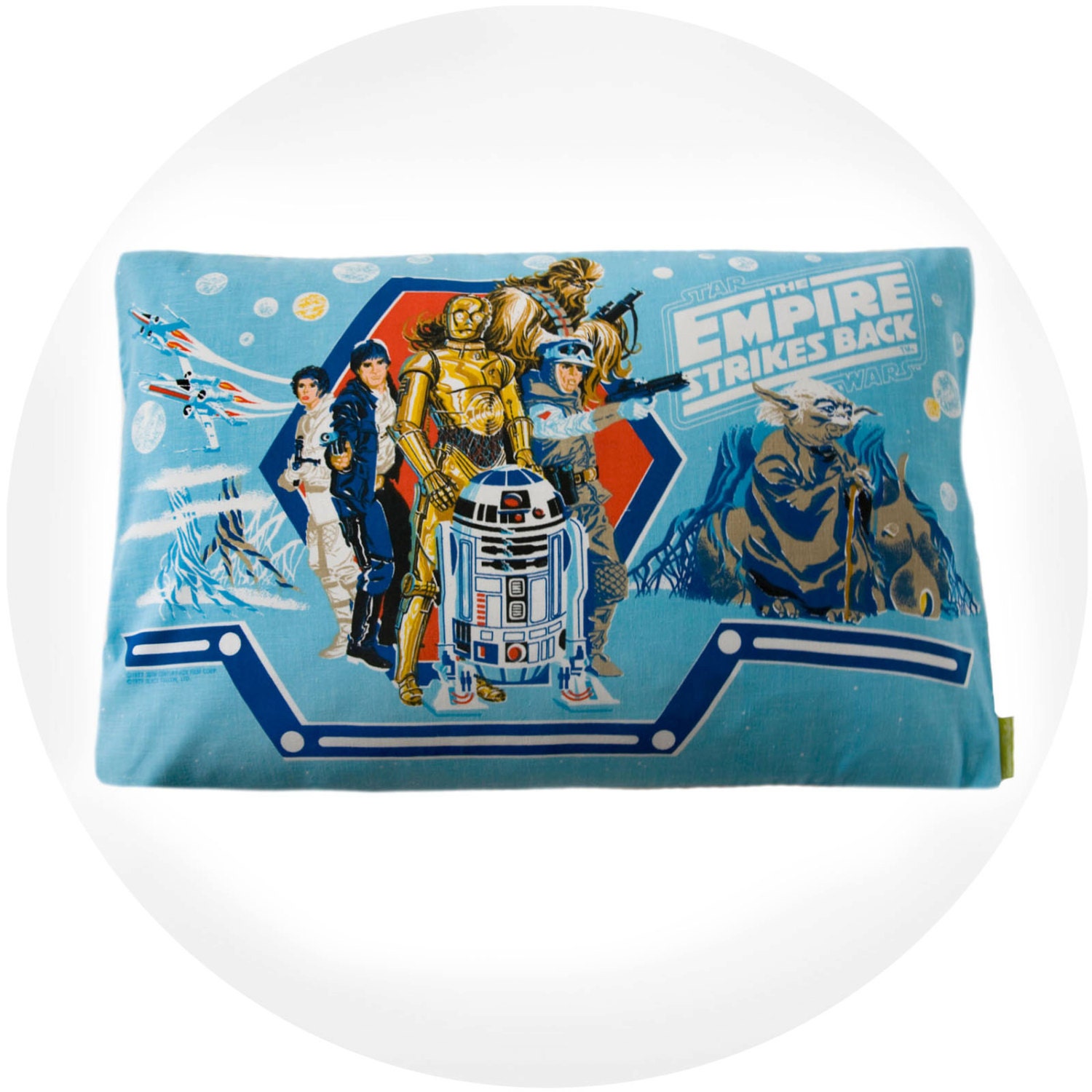 Vintage Star Wars Cushion 'Empire Strikes Back' Rebel Alliance