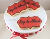 1 add on tag/card cookie, handmade & iced