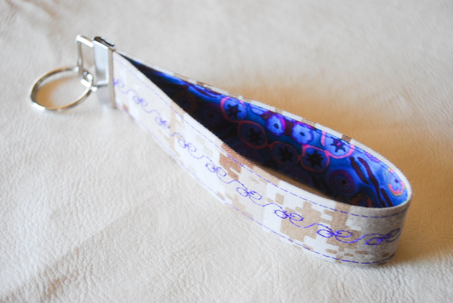 Desert Marine Camouglage key fob