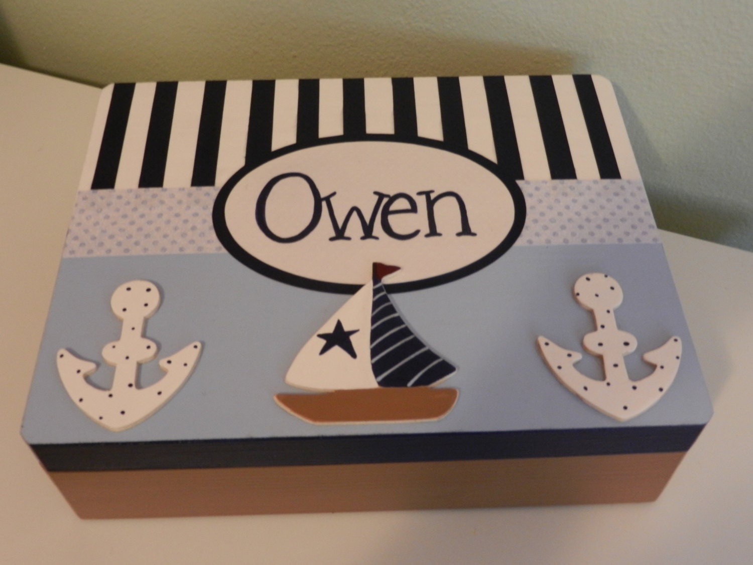 Keepsake Box/ Nautical Boy