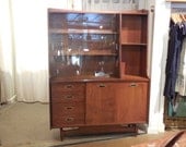 Mid Century Modern Wall Unit / Bookshelf / Cabinet