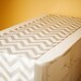 Chevron Grey Table Runner 10 x 72 Wedding Gift Table Runners Decorative Holidays