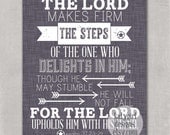 FATHER'S DAY SPECIAL - Psalm 37 - 8x10 print