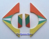 Ear Dreams-Multi Colored Ear Wrap/Earring Set