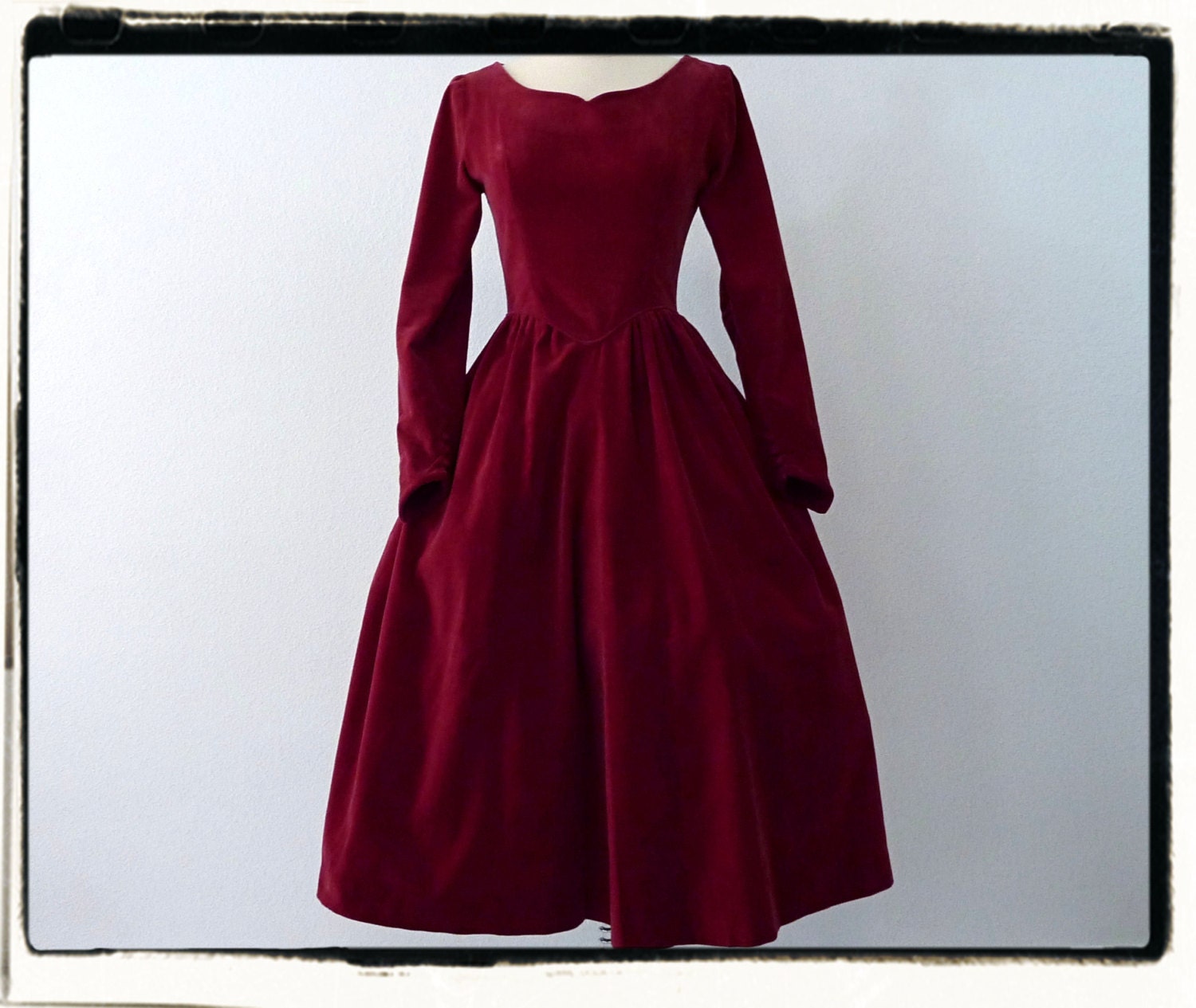 1950's Red Velvet BIANCHI