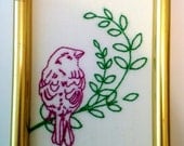 Bird  Embroidery