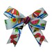 Large Hot Pink Beachy Vacation Starfish Hair Bow