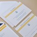 DEPOSIT - Nautical Bliss Wedding Invitations
