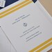 DEPOSIT - Nautical Bliss Wedding Invitations