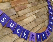 Suck It Cancer Felt Bunting Banner Garland Il_170x135