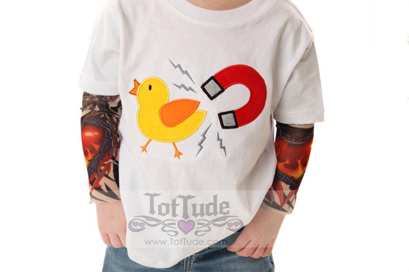 Chick Magnet Tattoo Sleeve Shirt