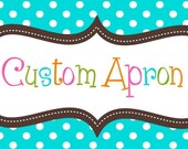 Custom Adult Apron