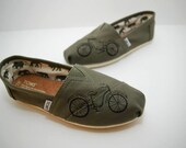 Bicycle - CUSTOM TOMS SHOES