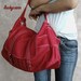 Fathers day sale ASTER // Dark Red // 013 // Canvas Bag // Luckycann // Sale