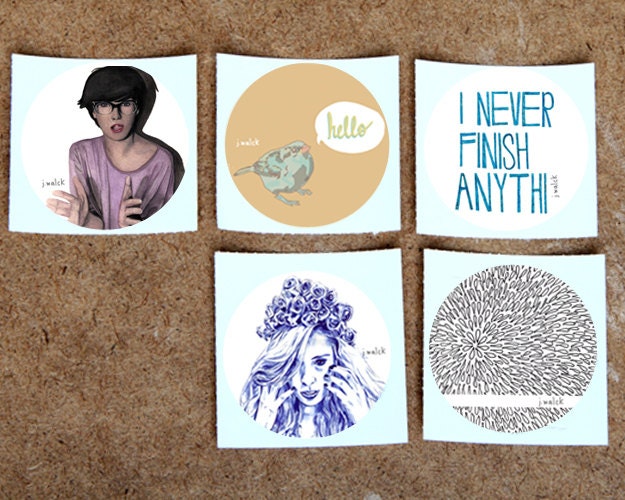 Whimsy Sticker Set