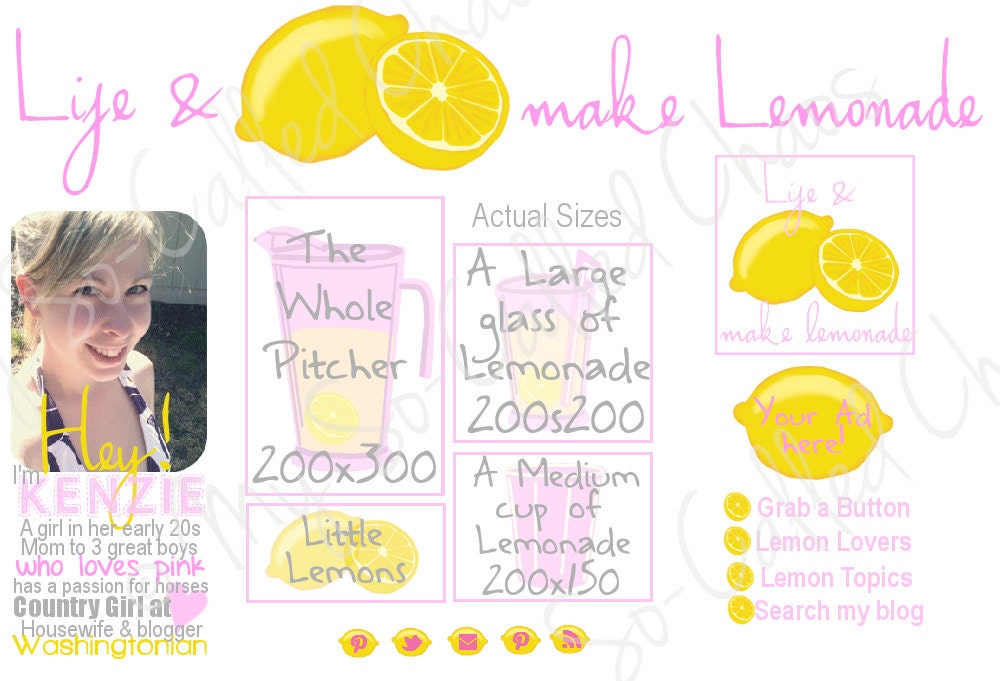 Gold Blog Design Package