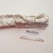 Infant Girl Headband - Grey Ikat Ziggy - Organic Cotton Knit - Stretchy Headband