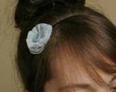 recycled t-shirt flower headband