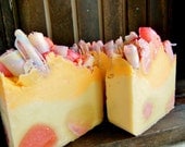 Passionate Kisses Handmade Soap cold processed Heart Loving Bar Soap