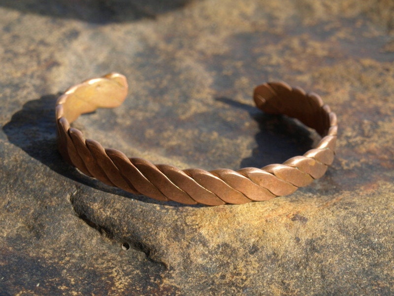 Vintage Copper Cuff Bracelet