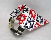 Dog Collar Bandana Scarf, Patriotic Stars, X-SMALL