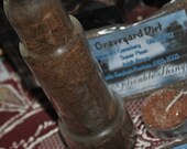 Childs Grave - Graveyard / Cemetery Dirt - Dragon's Blood Candle - Hoodoo, Witchcraft, Voodoo, Powerful Purposes
