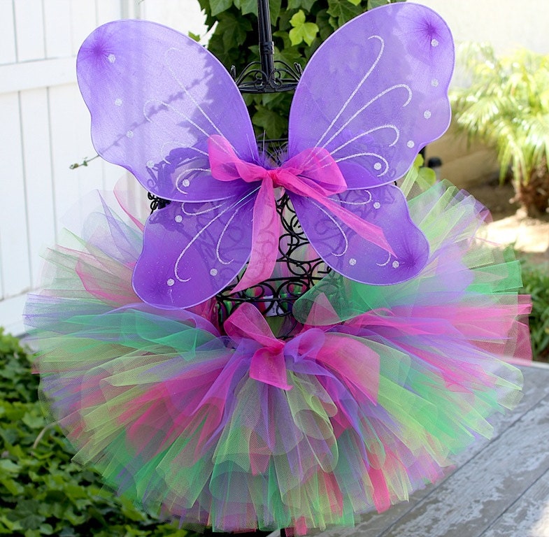 Butterfly Birthday Party Ideas on Butterfly Birthday Party Tutu And Purple Butterfly Wings Set  9 Months