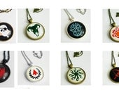 Dragon Age 2 Companion Glass Necklace Gaming RPG