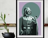 Star Wars Art DARTH FADER Size A