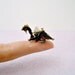 Daenerys Targaryen and Drogon from Game of Thrones - miniature dragon and micro princess