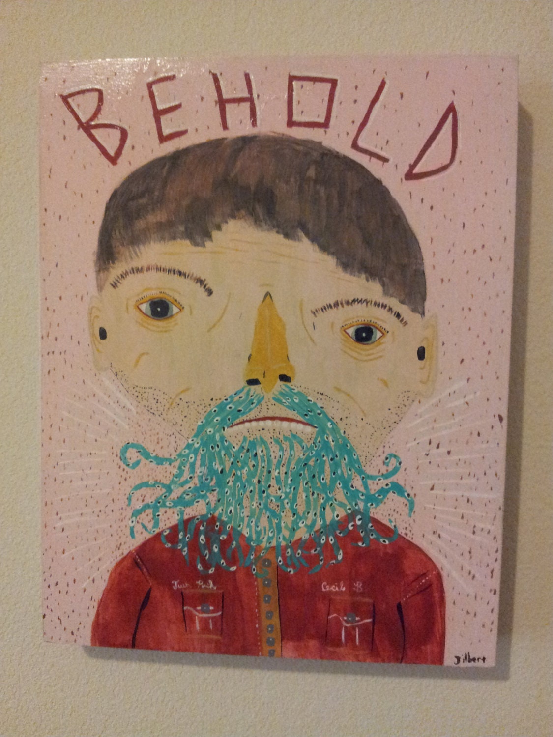 Tentacle Beard painting