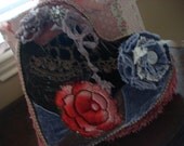 boho gypsy velvet pillow